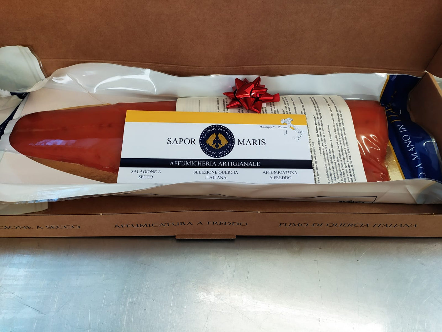 Salmone affumicato Norvegia Sapor Maris