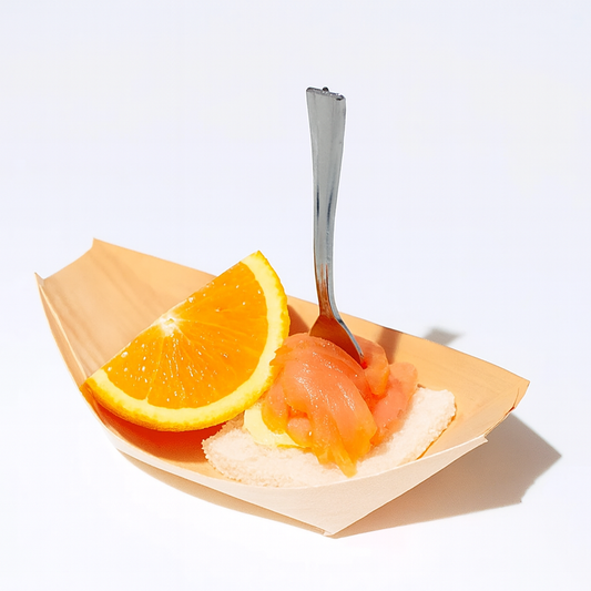 Salmone affumicato aromatizzato all'arancia