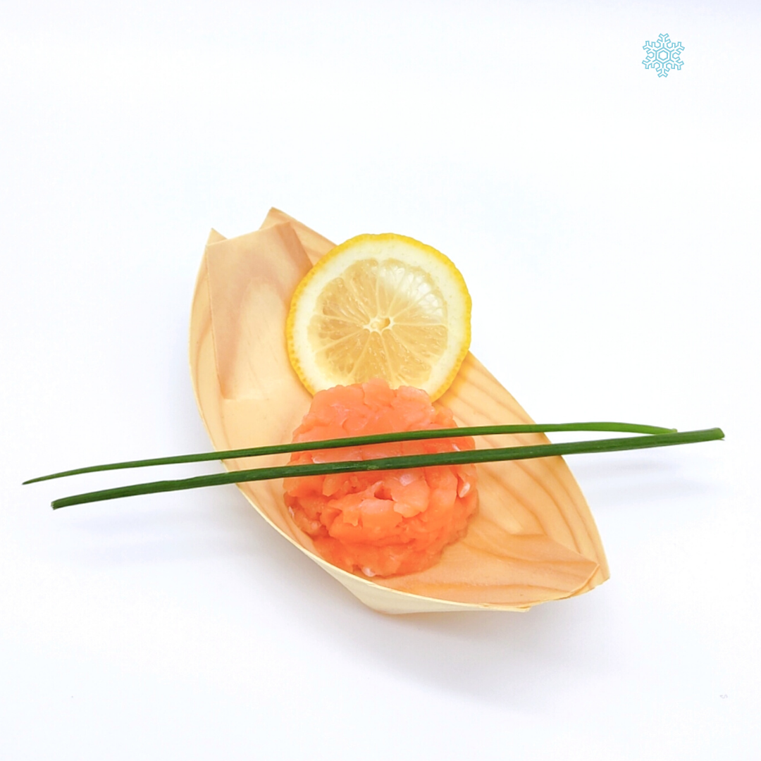 Tartare 50g  di salmone abbattute -40°