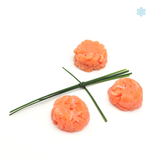 Mini Tartare 25g  di salmone abbattute -40°