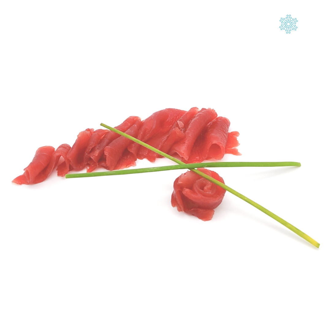 Carpaccio di tonno rosso  abbattuto -40° 100gr 2 pers