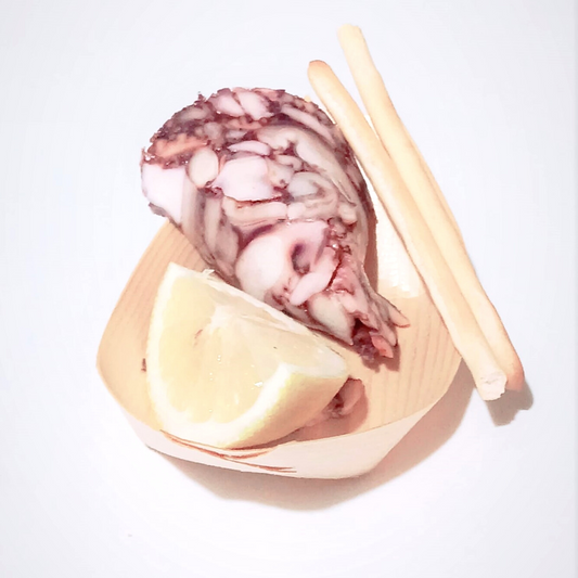 Tenerezze di polpo affumicato preaffettato